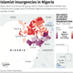 Image for article titled Nigeria is on edge with multiple internal security conflicts as it prepares for tense elections